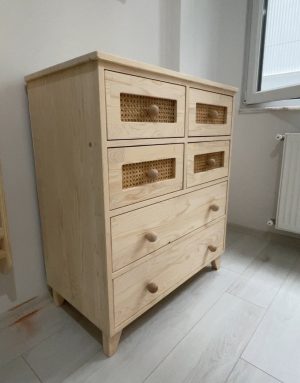 HAZERAN DETAYLI 6 ÇEKMECELİ ŞİFONYER